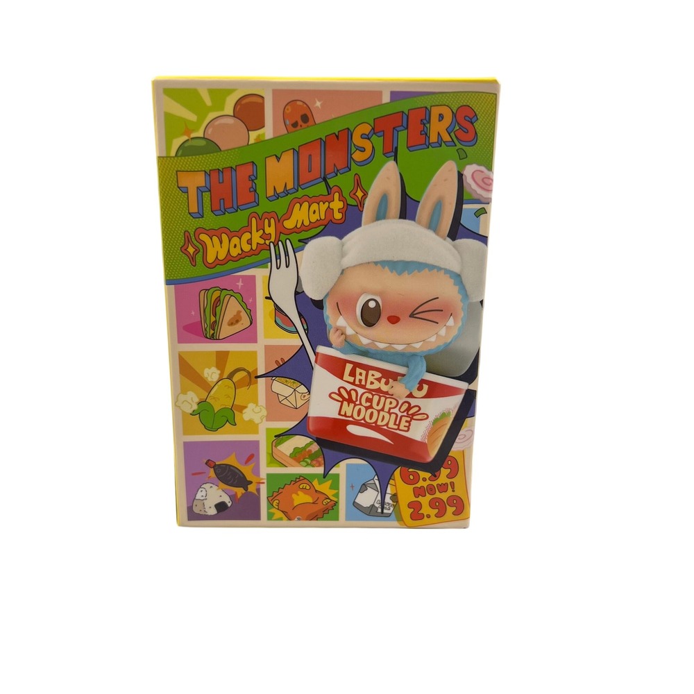 POP MART The Monsters Wacky Mart Series Labubu Blind Box Figure Sealed Mystery